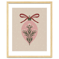 Christmas Floral Globe