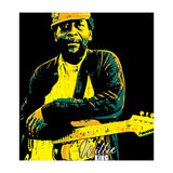 Willie King American Blues Guitarist in Pop Art (Print Only) thumbnail