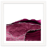 Burgundy & Silver Agate Texture 14 thumbnail