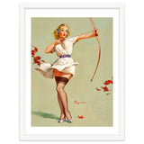 Pinup Sexy Girl Playing A Cupid thumbnail