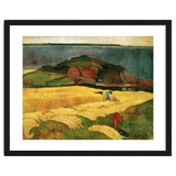 Paul Gauguin / 'Seaside Harvest', 1890, Oil on canvas, 92 × 73 cm. thumbnail