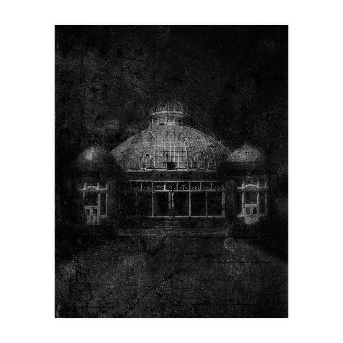 Allan Gardens Conservatory Palm House No 3 Old Film Version (Print Only)