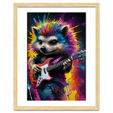 Hedgehog Plays The Guitar, Rock Graffiti thumbnail