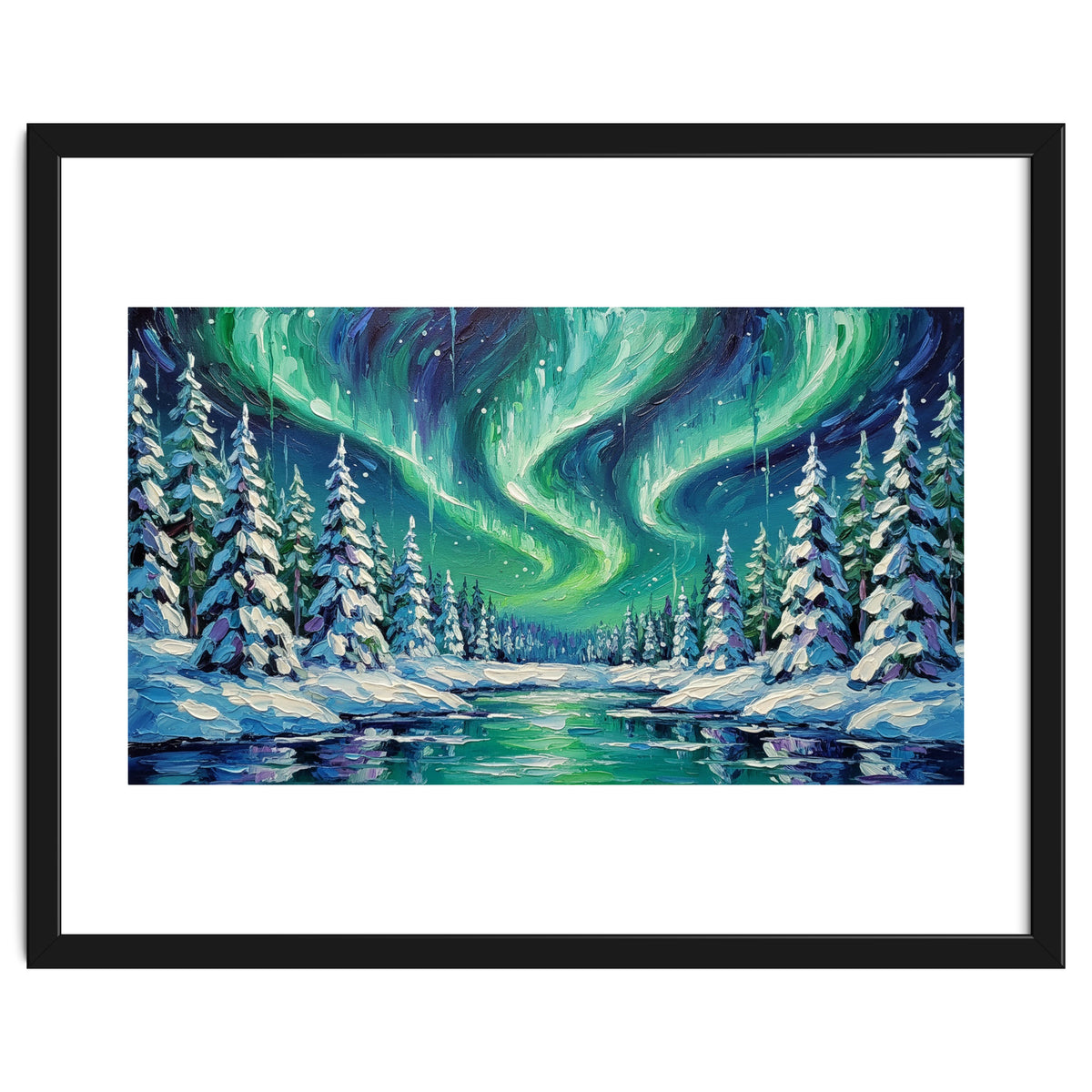Ethereal Aurora Borealis