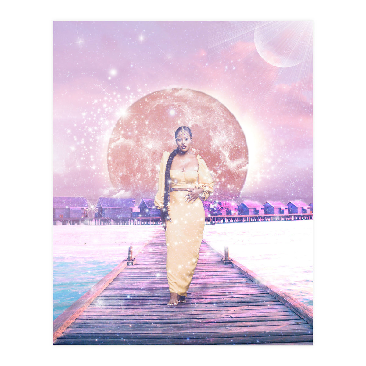 Amara - Queen Of African Tides (Print Only)