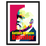 Gottlieb Daimler Pop Art WPAP thumbnail