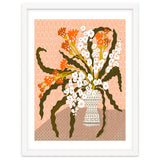 Floral Contemporary Still Life Peach Fuzz thumbnail