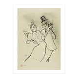 La Goulue. Henri de Toulouse-Lautrec; French, 1864-1901. Date: 1894. Dimensions: 308 × 254 mm (im... (Print Only) thumbnail
