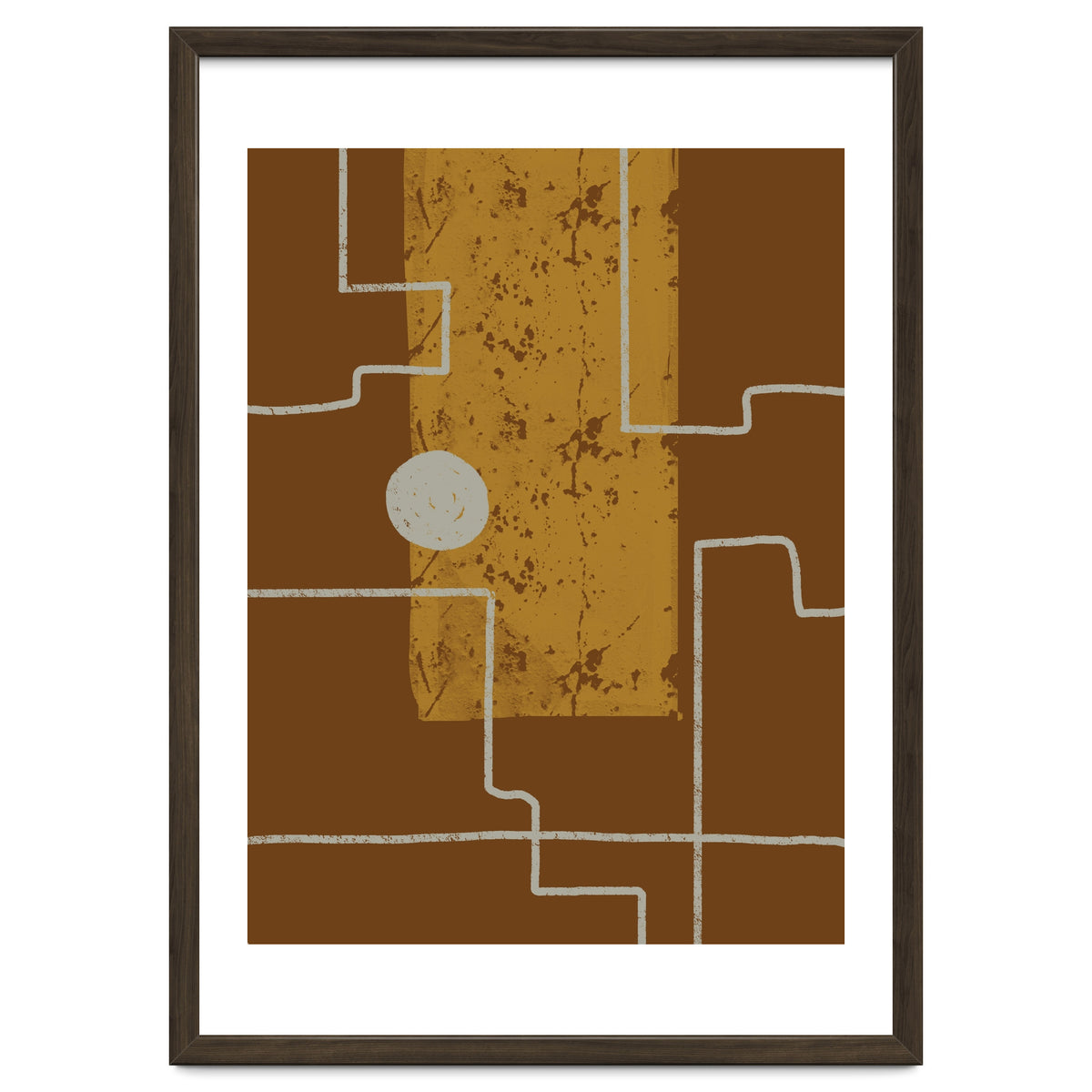 Eclipse in Barren Land