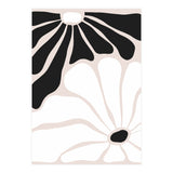 Floral Yin Yang, Scandinavian Nature Flowers Botanical Concept, Plants Blossom Positivity Neutral Minimalism (Print Only) thumbnail