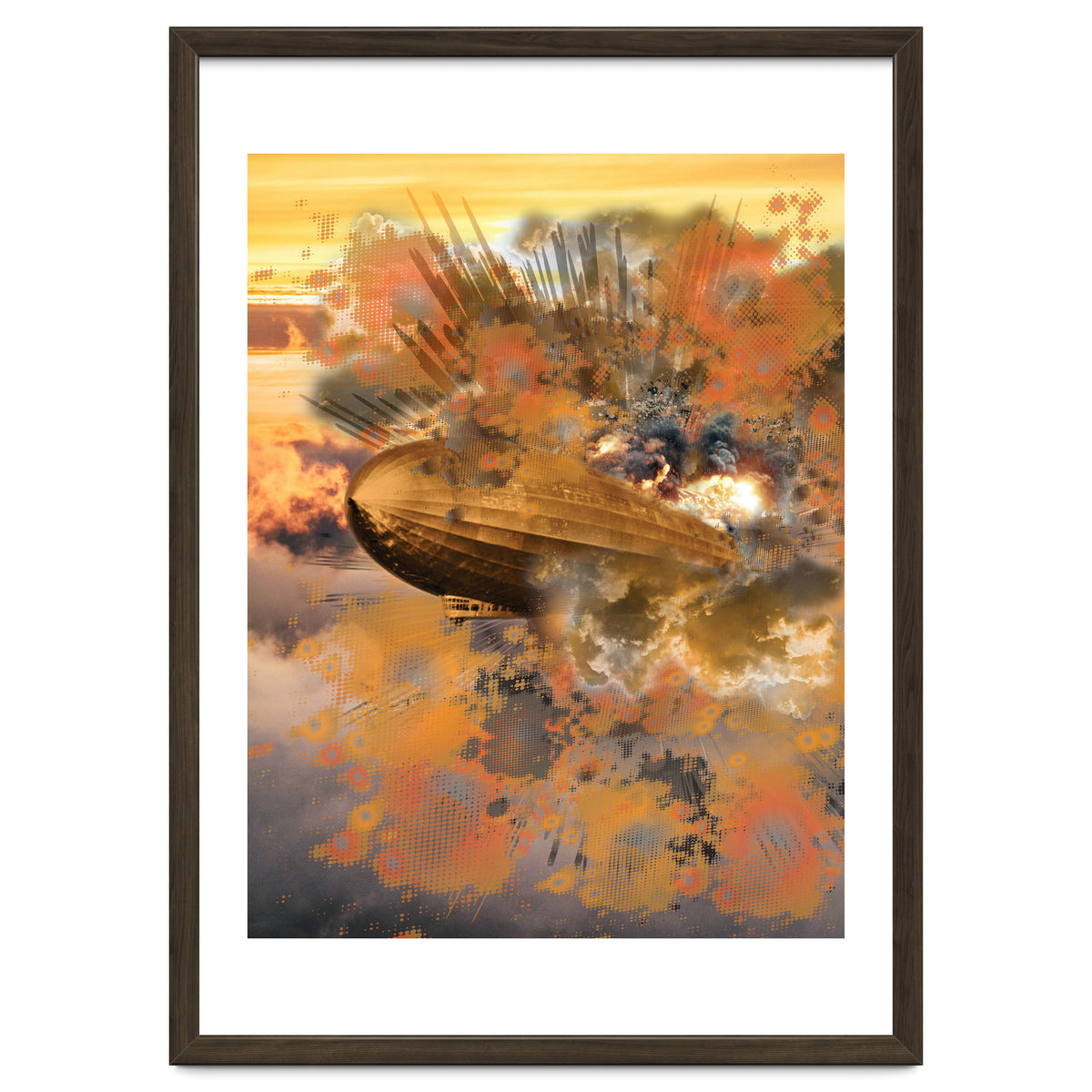 Zeppelin Balloon Explosion