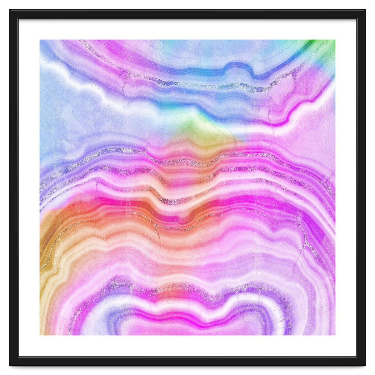Neon Agate Texture 03