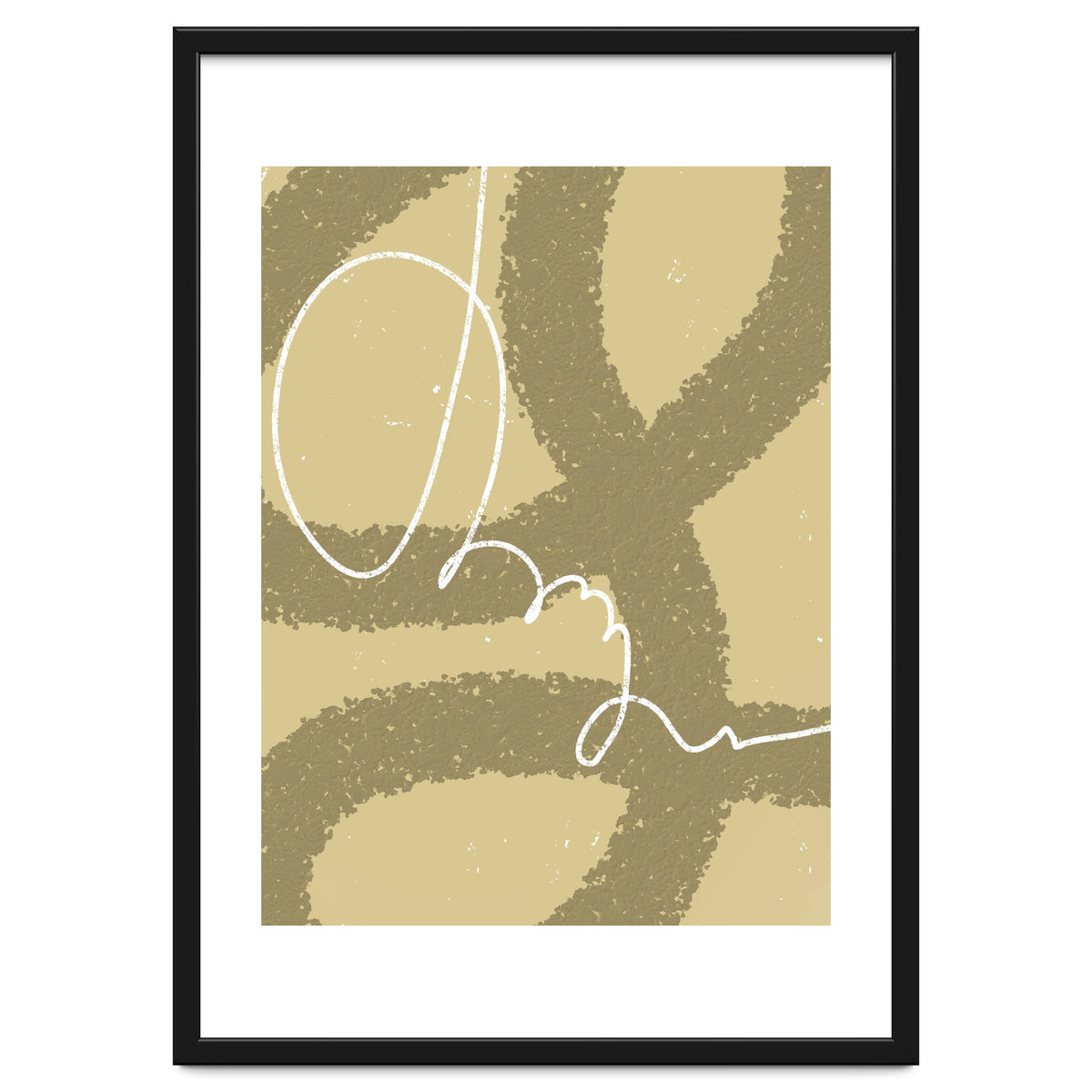 Dance of Lines on Sand Dunes