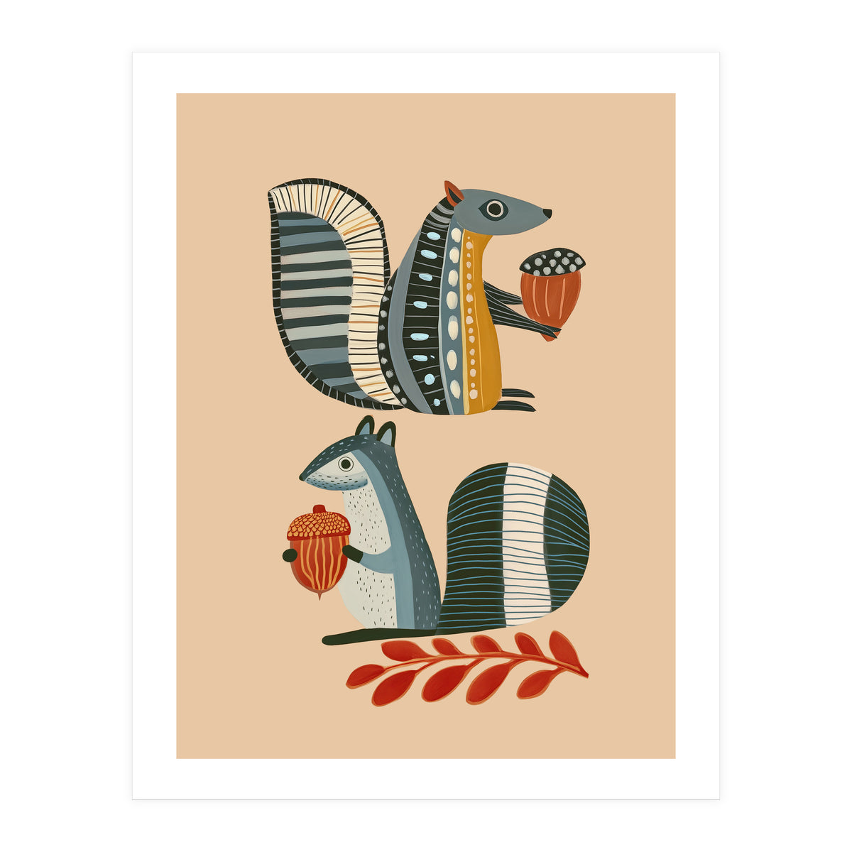 Acorn Friends (Print Only)