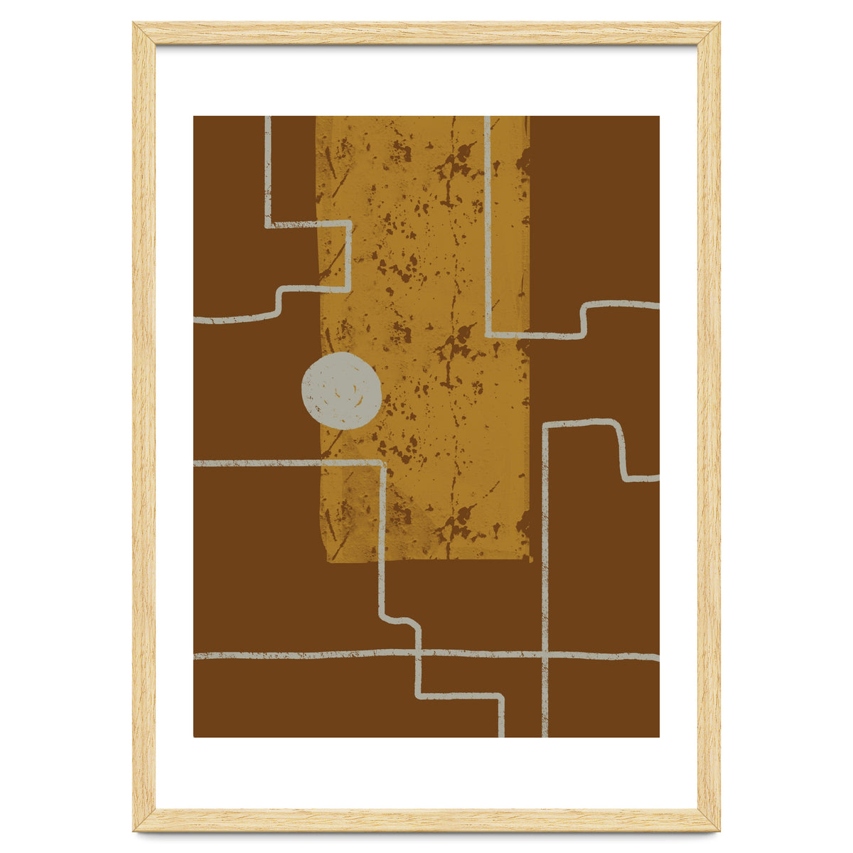 Eclipse in Barren Land