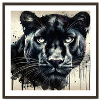 Watercolor Panther