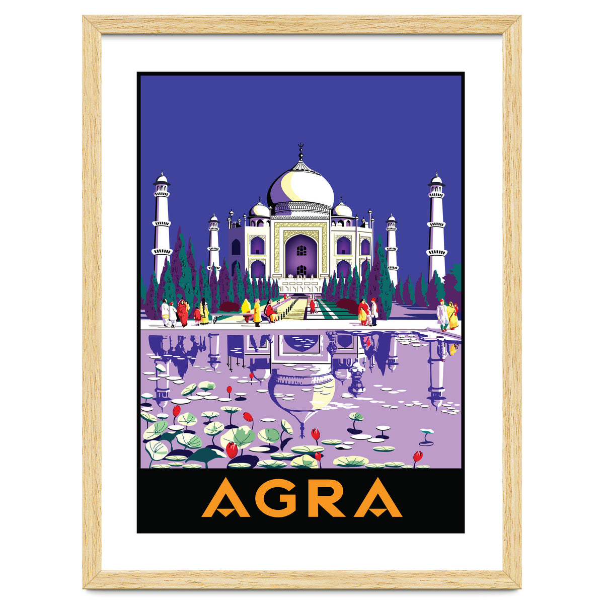 Agra, Taj Mahal, India