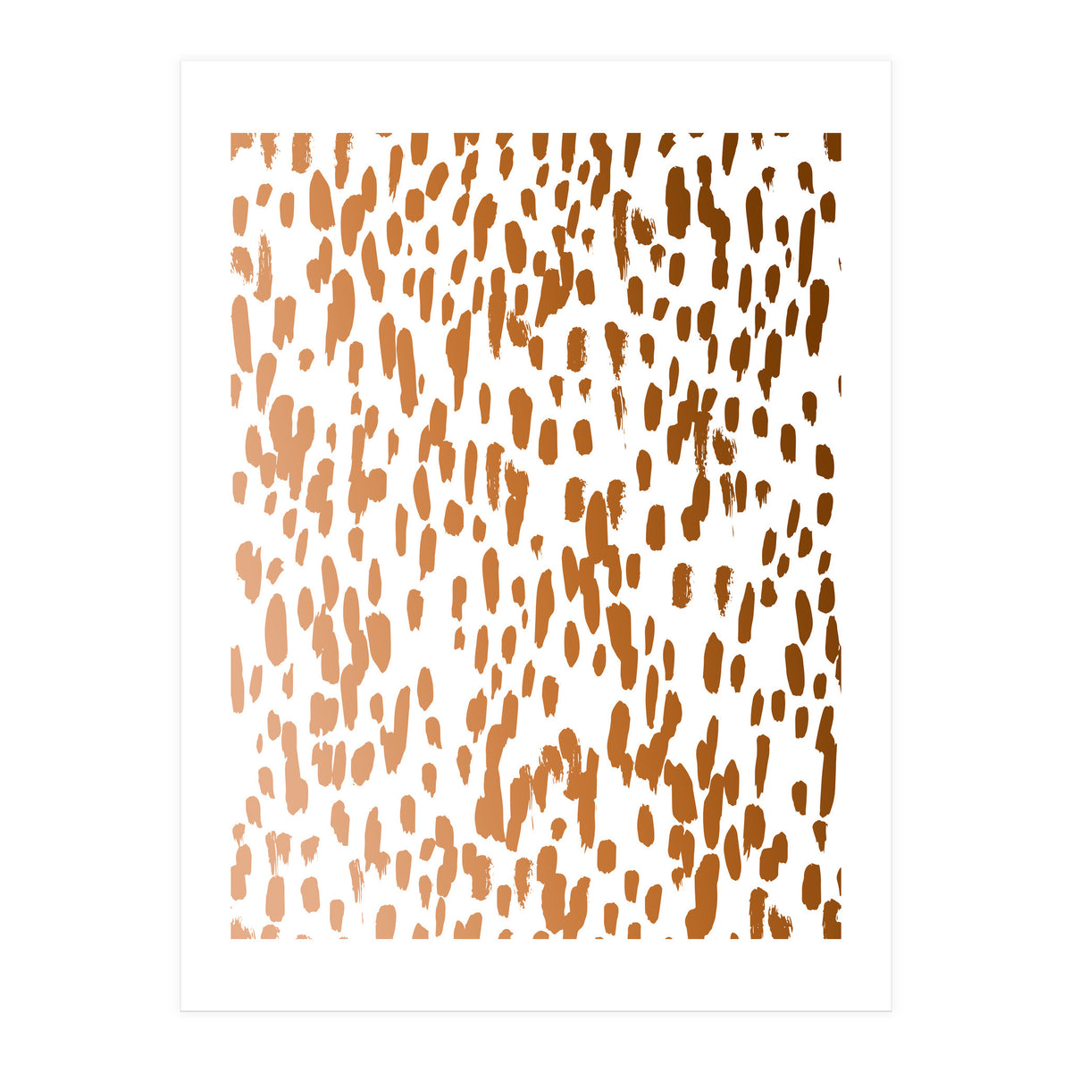 Copper Brushstrokes #society6 #decor #interiors (Print Only)