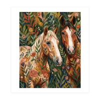 Wildflower Equine Duo (Print Only)