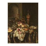 Still Life. Dating: c. 1640 - c. 1680. Measurements: h 127.5 cm × w 106.5 cm × t 3.0 cm; d 10.5 cm. (Print Only) thumbnail