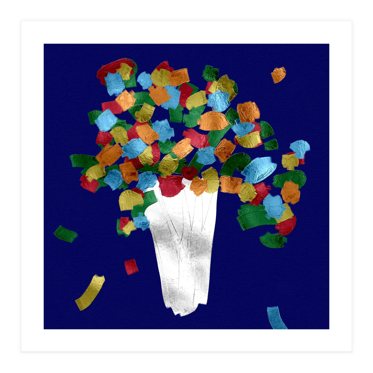 Abstract Flowers  (Print Only)