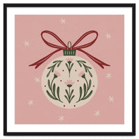 Christmas Flower Globe