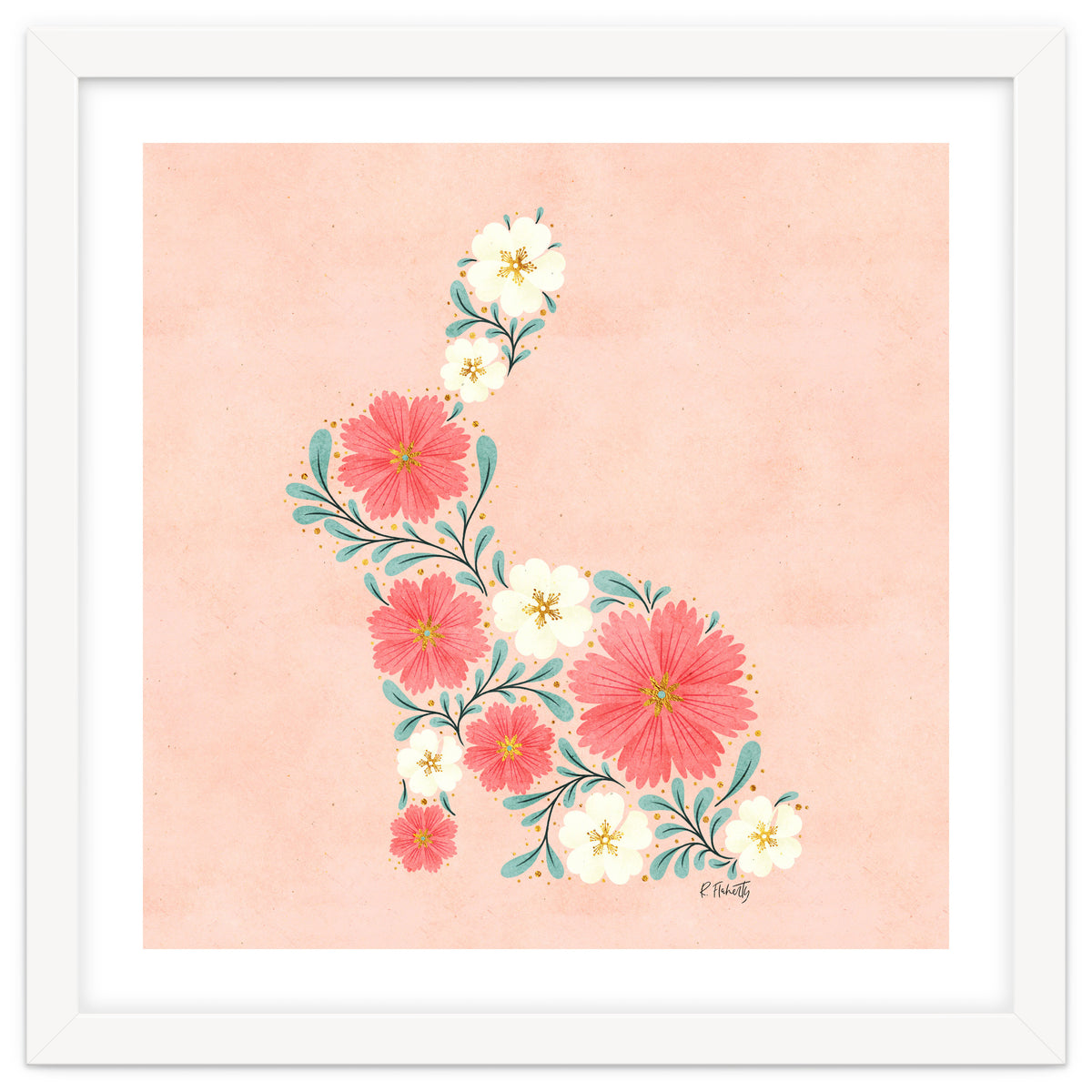 Flower Filled Rabbit