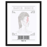 Receipt Art David Bowie thumbnail