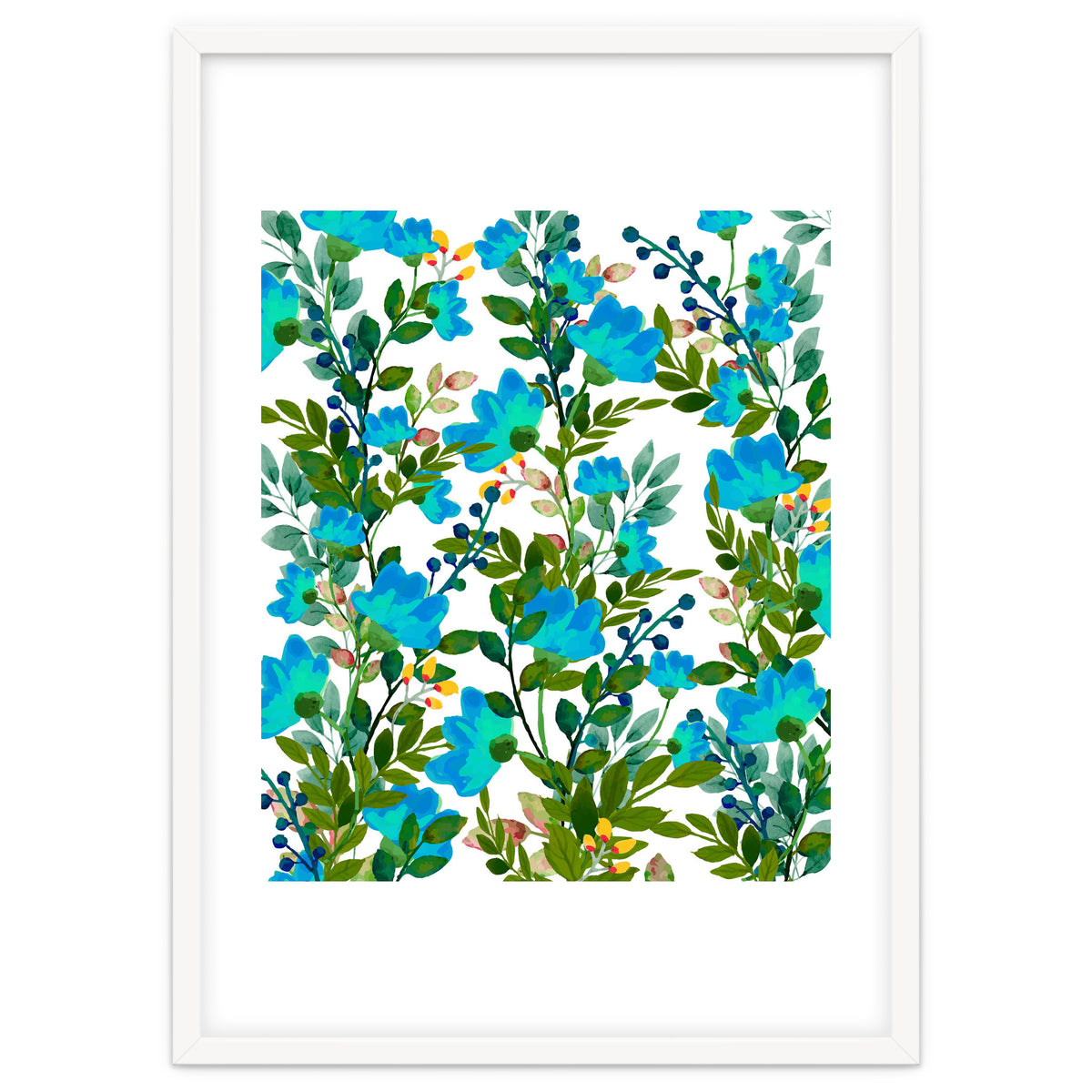Blue #society6 #decor #buyart