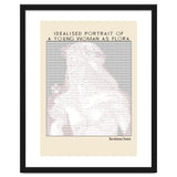 Idealised Portrait of a Young Woman as Flora – Bartolomeo Veneto (ascii art) thumbnail