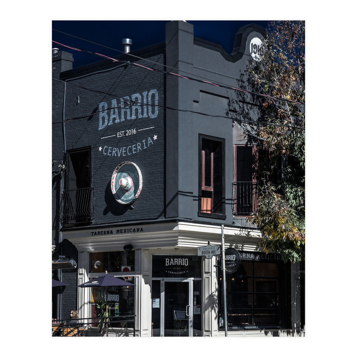 No 884 Queen St E 1 Color Version (Print Only)