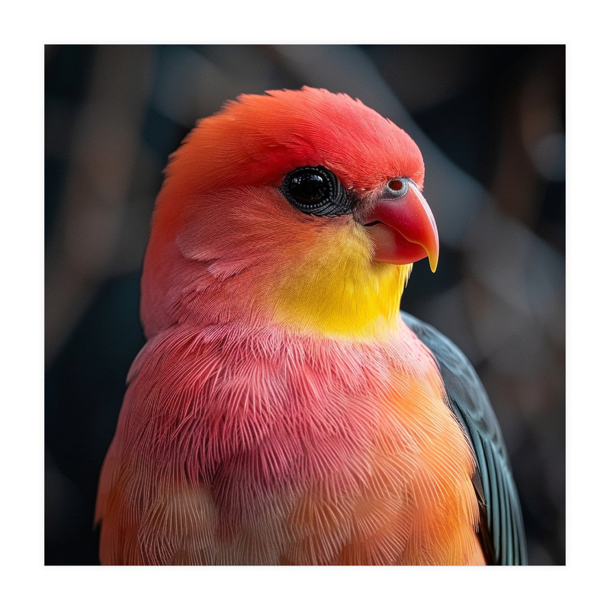 Vibrant Tropical Bird  (Print Only)