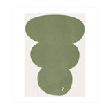 GREEN WATERCOLOR SHAPES NO.4 (Print Only) thumbnail