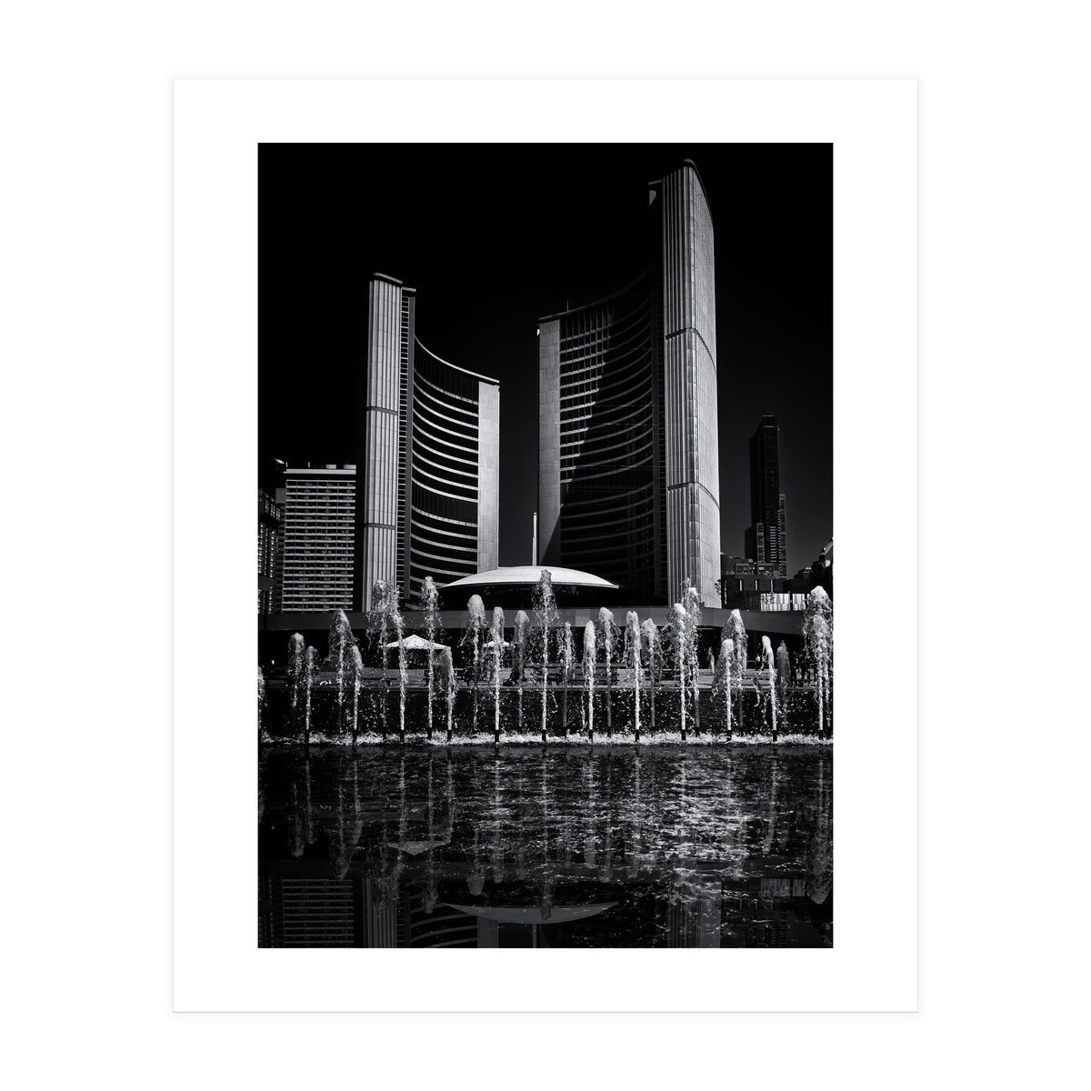 Toronto City Hall No 25 Reflection (Print Only)