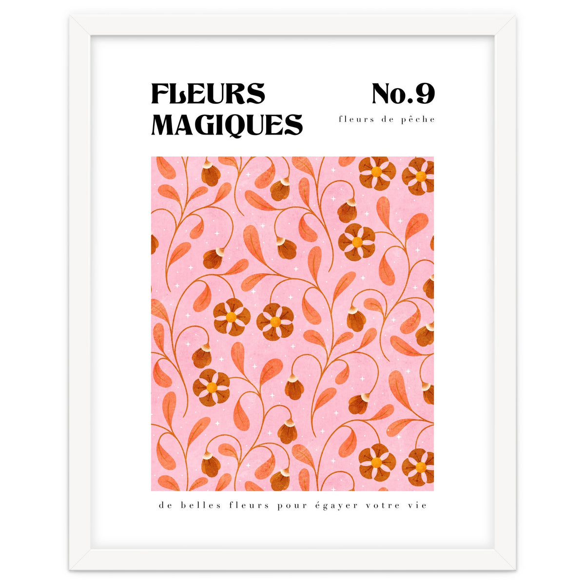 Magical Flowers No.9 Peachy Florals