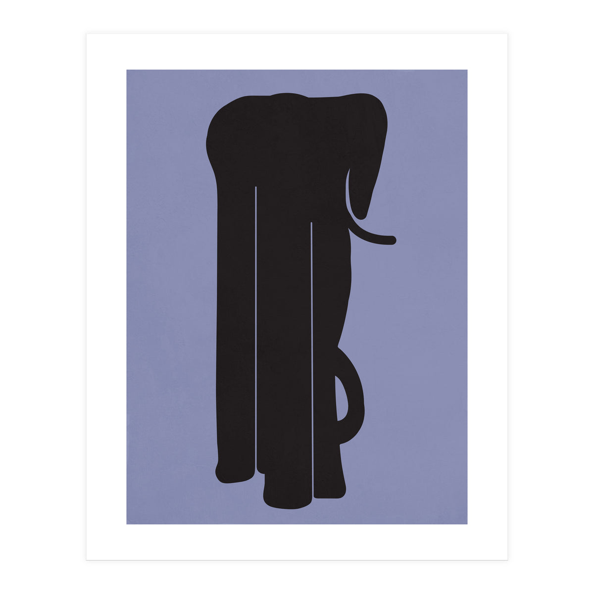 Minimal Elephant (Print Only)