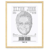 Receipt Art Elton John thumbnail