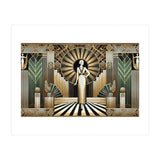 Golden Twenties Flair In Art Deco (Print Only) thumbnail