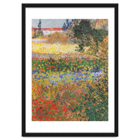 Vincent van Gogh – Flowering Garden – Classic Floral Masterpiece