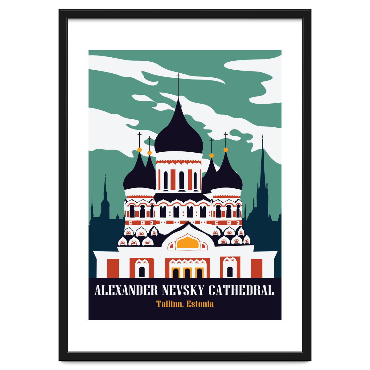 Alexander Nevsky Cathedral, Talinn, Estonia