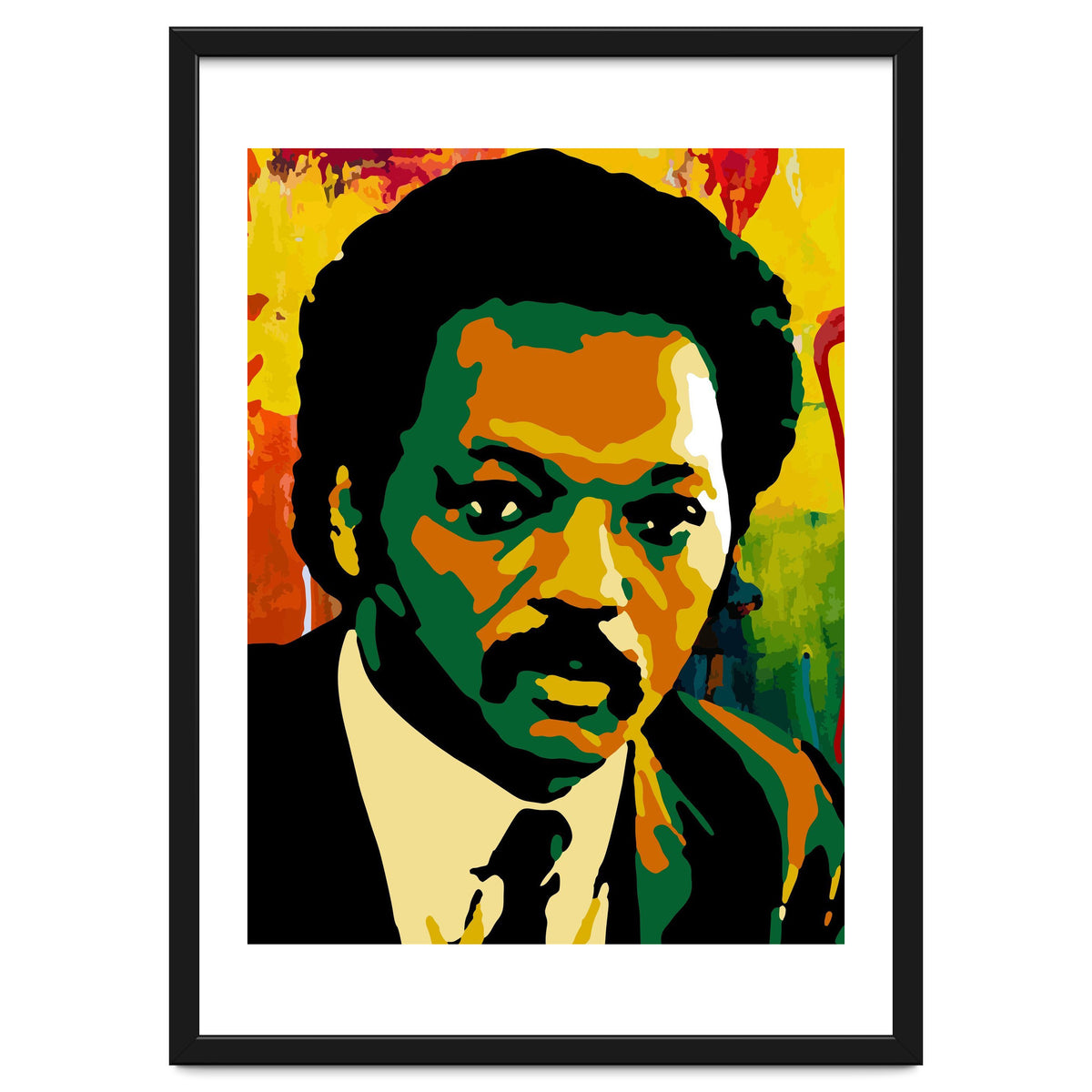 Jesse Jackson Colorful Abstract Art 2