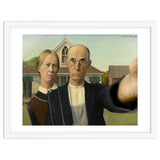 American Gothic - Grant Wood - Selfie thumbnail