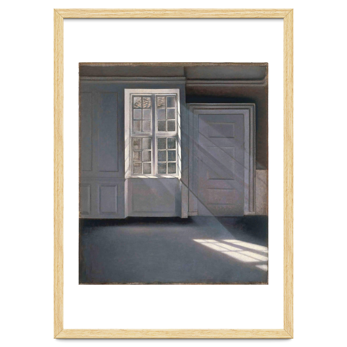 Dust Motes Dancing in the Sunbeams, 1900. Oil on canvas 70 × 59 cm (27.56 × 23.23 in).