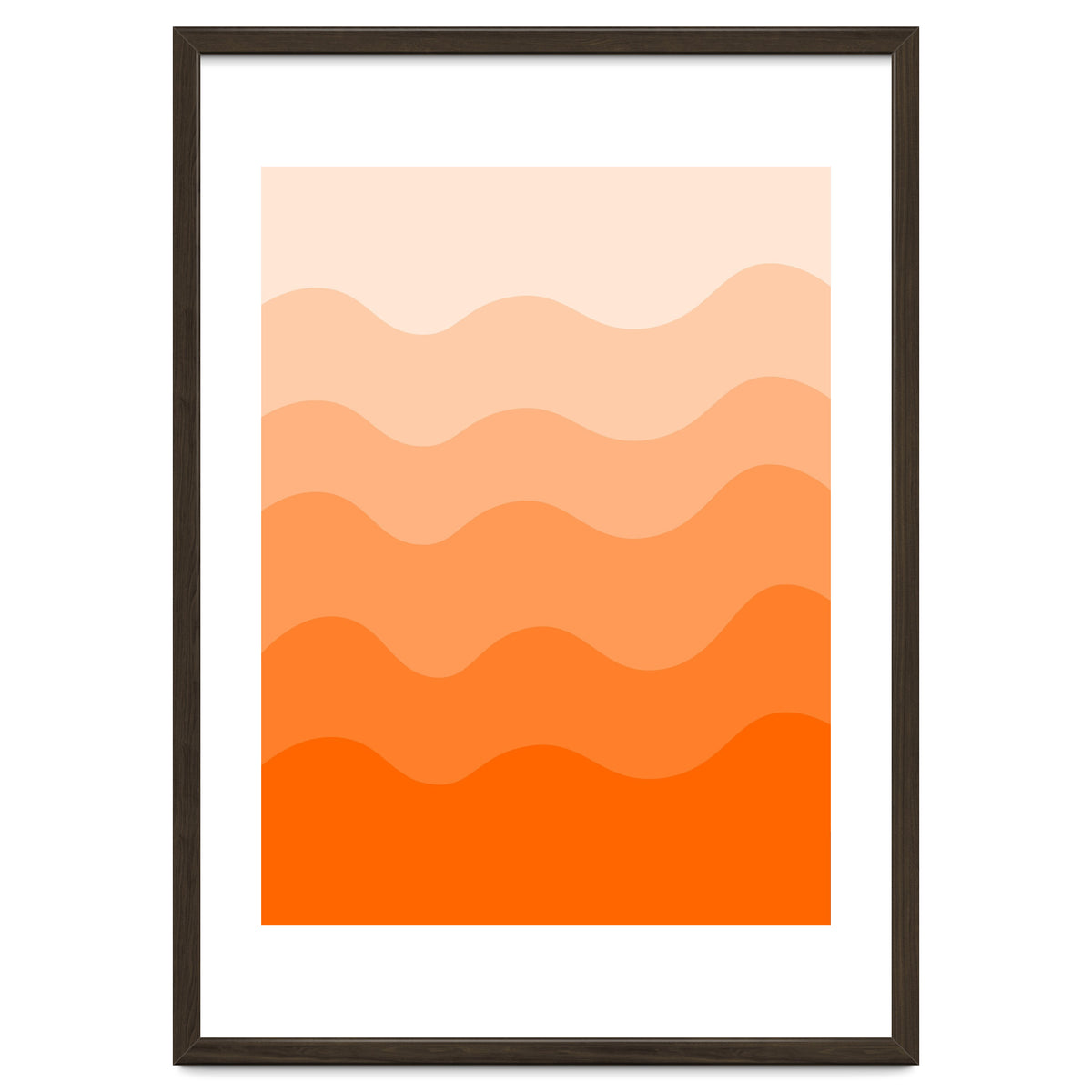 Orange gradient design