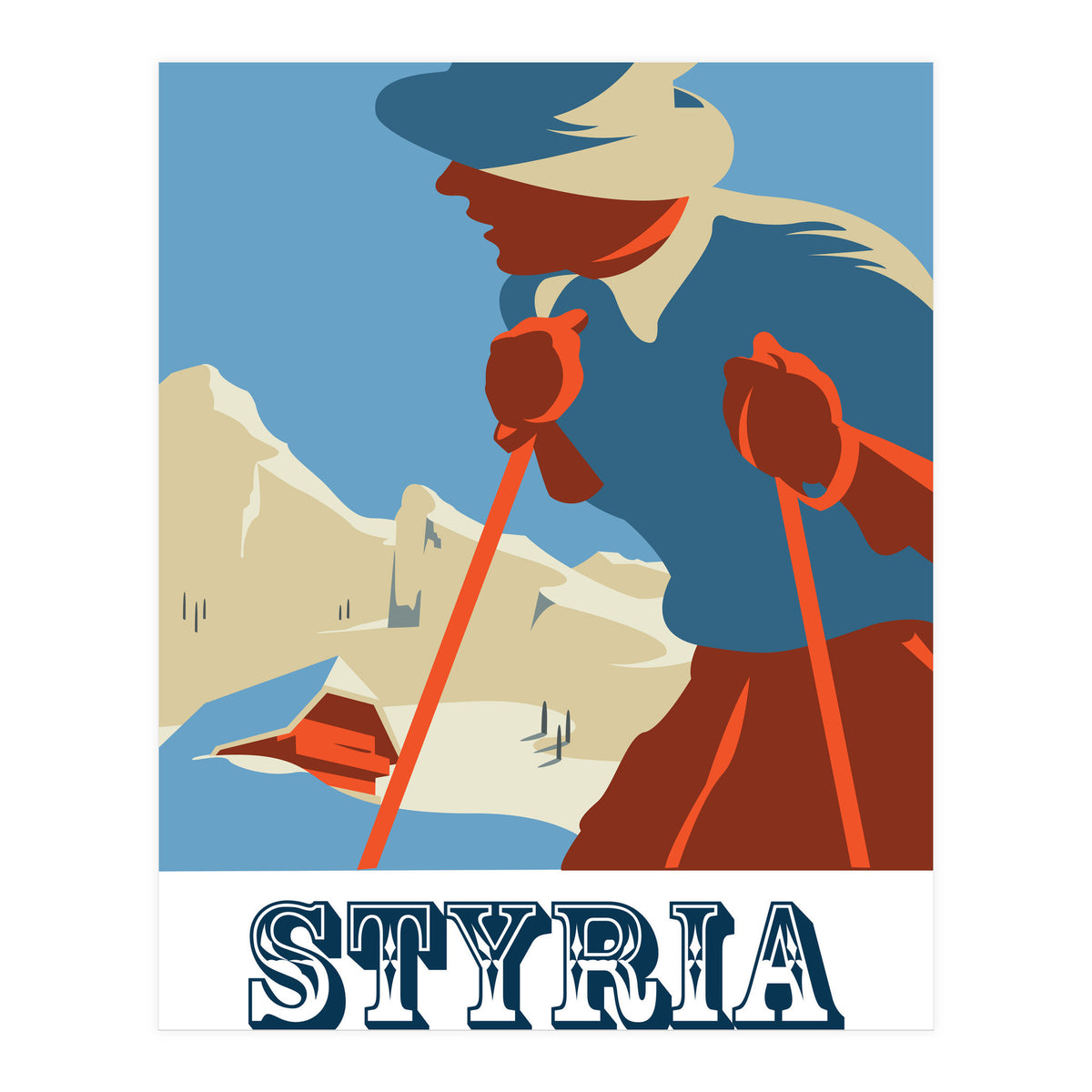 Styria, Austria (Print Only)