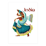 India Dancing Girl (Print Only) thumbnail