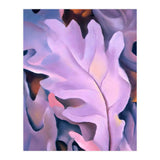 Georgia O’Keeffe – Purple Leaves (1922) | Elegant Botanical Modernist Composition in Rich Violet Tones (Print Only) thumbnail