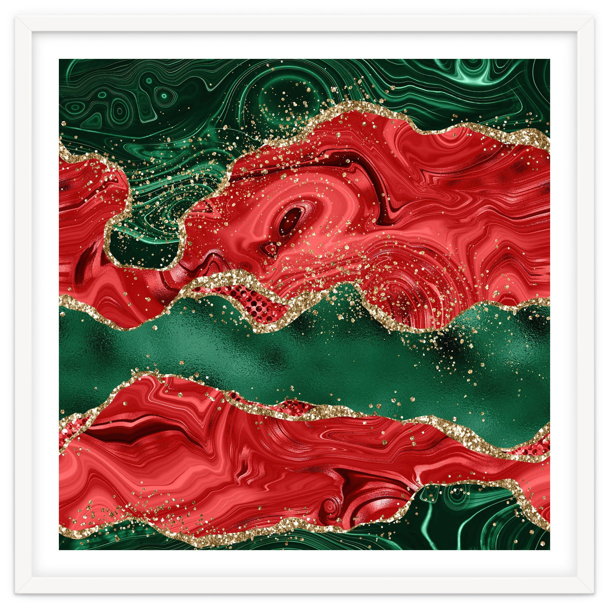 Christmas Glitter Agate Texture 01