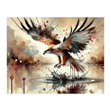 Majestic Eagle In Flight (Print Only) thumbnail