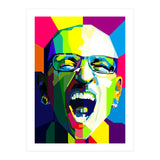 Chester Bennington Lingkin Park Pop Art Wpap (Print Only) thumbnail